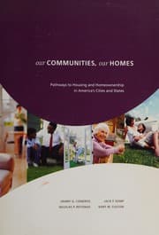 Tapa de Our communities, our homes