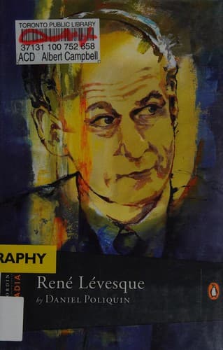 Tapa de René Lévesque
