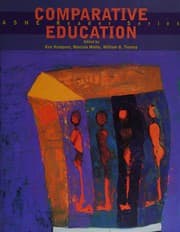 Tapa de Comparative education