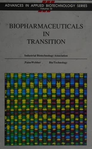 Tapa de Biopharmaceuticals in transition