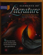 Tapa de Elements of Literature Fourth Course with Readings in World Literature