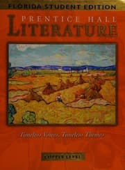 Tapa de Prentice Hall Literature--Timeless Voices, Timeless Themes--Copper Level