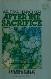 Tapa de After the sacrifice