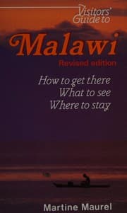 Tapa de Visitor's guide to Malawi