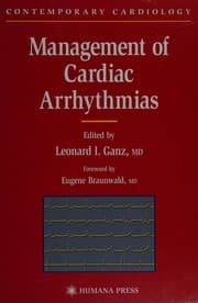 Tapa de Management of cardiac arrhythmias
