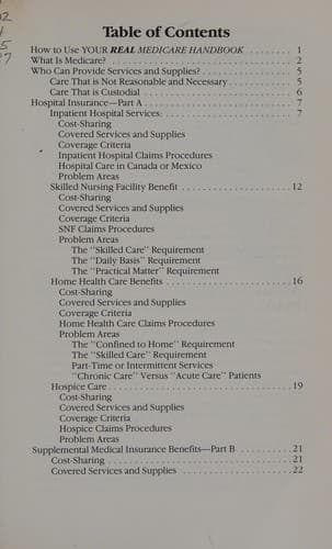 Tapa de Your Real Medicare Handbook