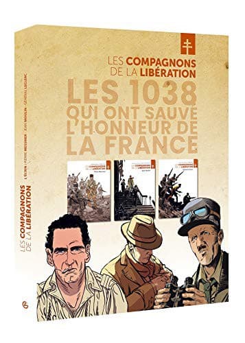Tapa de Les Compagnons de la Libération - Coffret Leclerc/Messmer/Jean Moulin