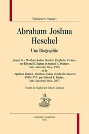 Tapa de Abraham Joshua Heschel - une biographie...