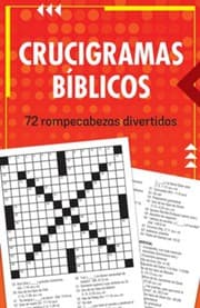Tapa de Crucigramas bíblicos: 72 rompecabezas divertidos, Bible Crosswords