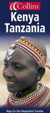 Tapa de Kenya/Tanzania Pocket Map