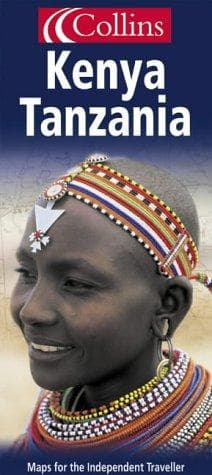 Tapa de Kenya/Tanzania Pocket Map (Collins)