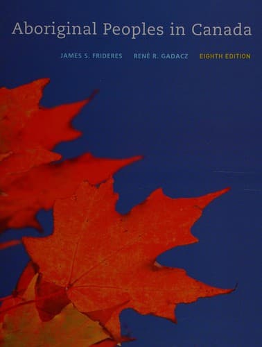 Tapa de Aboriginal peoples in Canada