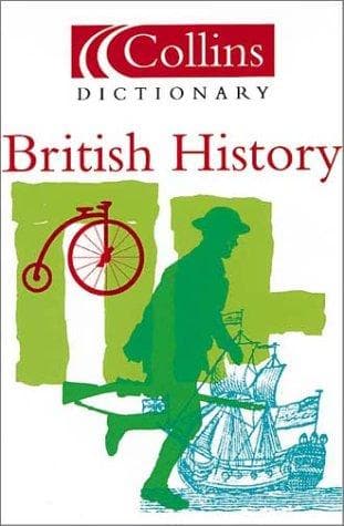 Tapa de Collins dictionary British history.