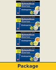 Tapa de Everyday Mathematics, Grade K, Matemáticas en el hogar, Libros 1-4