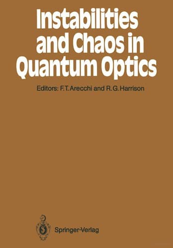 Tapa de Instabilities and chaos in quantum optics