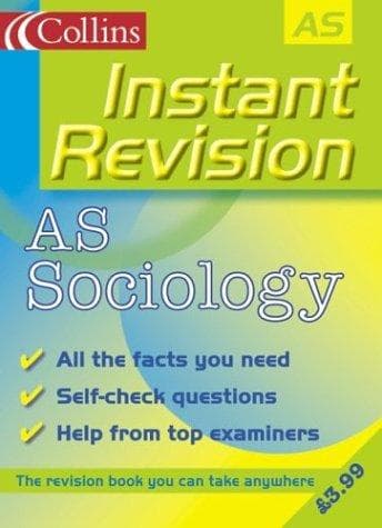 Tapa de AS Sociology