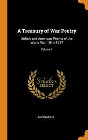 Tapa de A Treasury of War Poetry