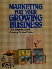 Tapa de Marketing for your growing business