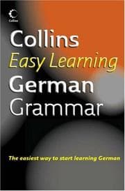 Tapa de Collins German grammar