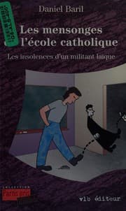 Tapa de Les mensonges de l'école catholique