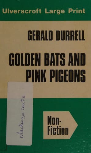 Tapa de Golden bats and pink pigeons