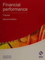 Tapa de Financial Performance Tutorial
