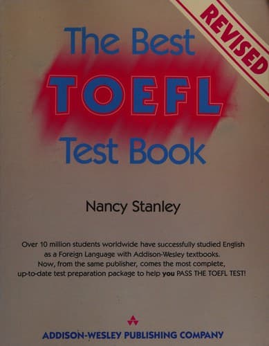 Tapa de The Best Toefl Test Book