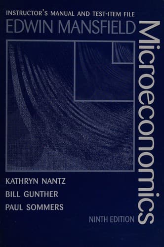 Tapa de Microeconomics