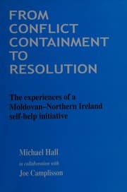 Tapa de From Conflict Containment to Resolution