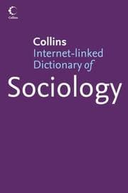 Tapa de Collins dictionary of sociology