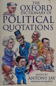 Tapa de Oxford Dictionary of Political Quotations