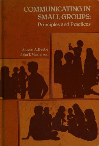 Tapa de Communicating in small groups