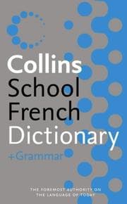 Tapa de School French Dictionary and Grammar