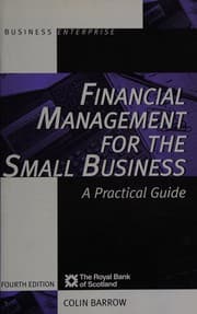 Tapa de Financial management for the small business