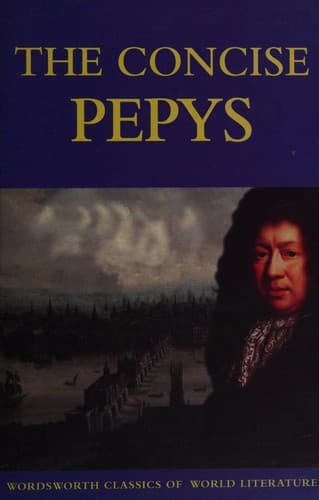 Tapa de The Concise Pepys