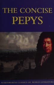Tapa de The Concise Pepys