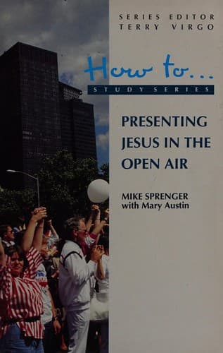 Tapa de Presenting Jesus in the Open Air