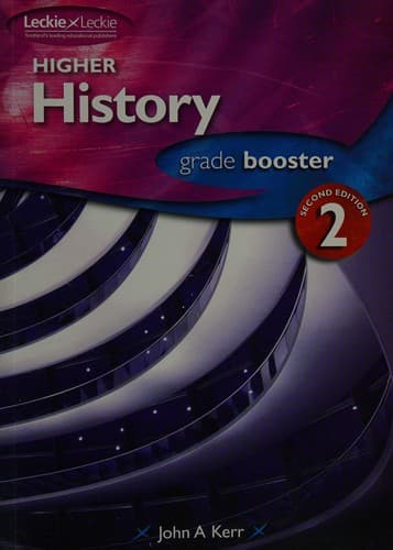 Tapa de Higher history grade booster