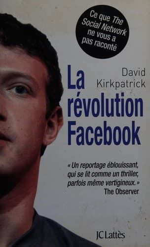 Tapa de La révolution Facebook
