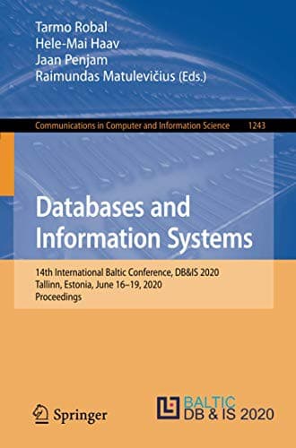 Tapa de Databases and Information Systems