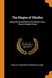 Tapa de The Elegies of Tibullus