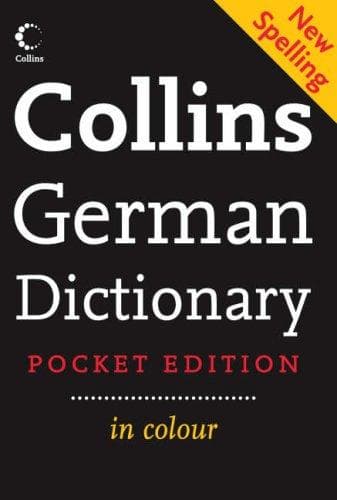 Tapa de Collins Express German Dictionary