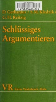 Tapa de Schlüssiges Argumentieren