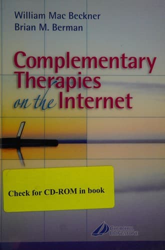 Tapa de Complementary therapies on the Internet