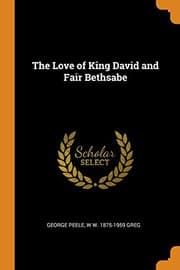 Tapa de The Love of King David and Fair Bethsabe