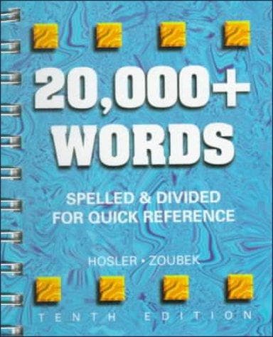 Tapa de 20,000+ Words