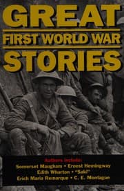 Tapa de Great World War I Stories