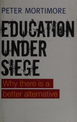 Tapa de Education under Siege