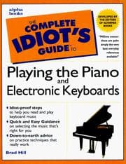 Tapa de The complete idiot's guide to playing the piano and electronic keyboards