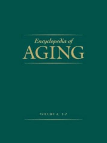 Tapa de Encyclopedia of Aging (4 Volume Set)